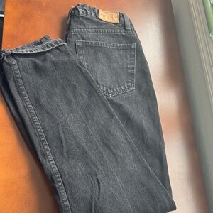 Classic Black Women's Straight Jeans